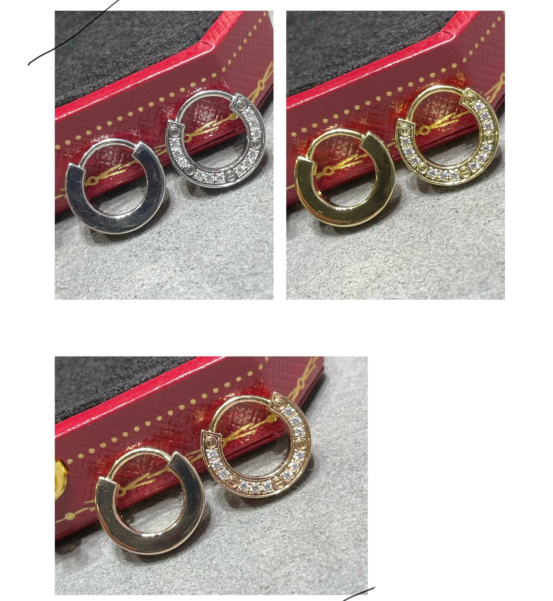 [CT]LOVE DIAMOND EARRINGS