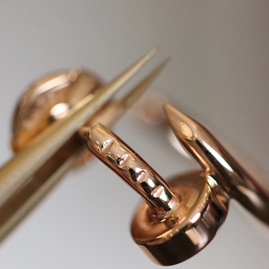 [CT]JUSTE EARRINGS PINK GOLD