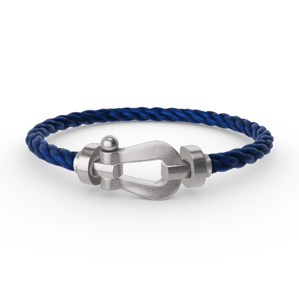[FE]FORCE LARGE HORSESHOE NO DIAMOND BRACELET SILVER