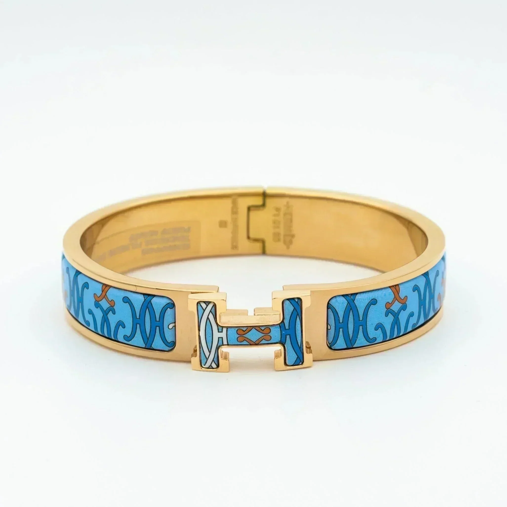 [Hmes]H BRACELET BLUE MULTICOLOR