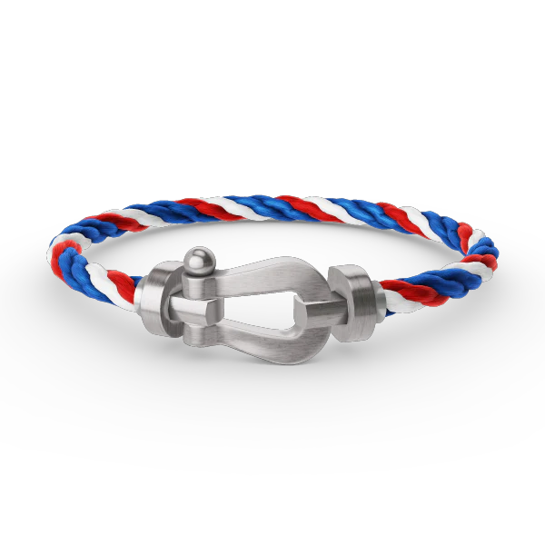 [FE]FORCE LARGE HORSESHOE NO DIAMOND BRACELET SILVER