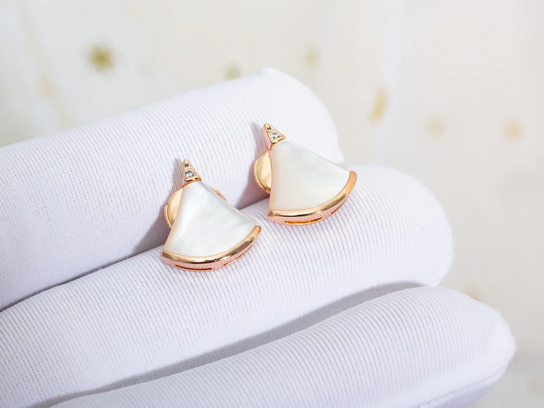 [BV]DIVAS DREAM EARRINGS PINK GOLD