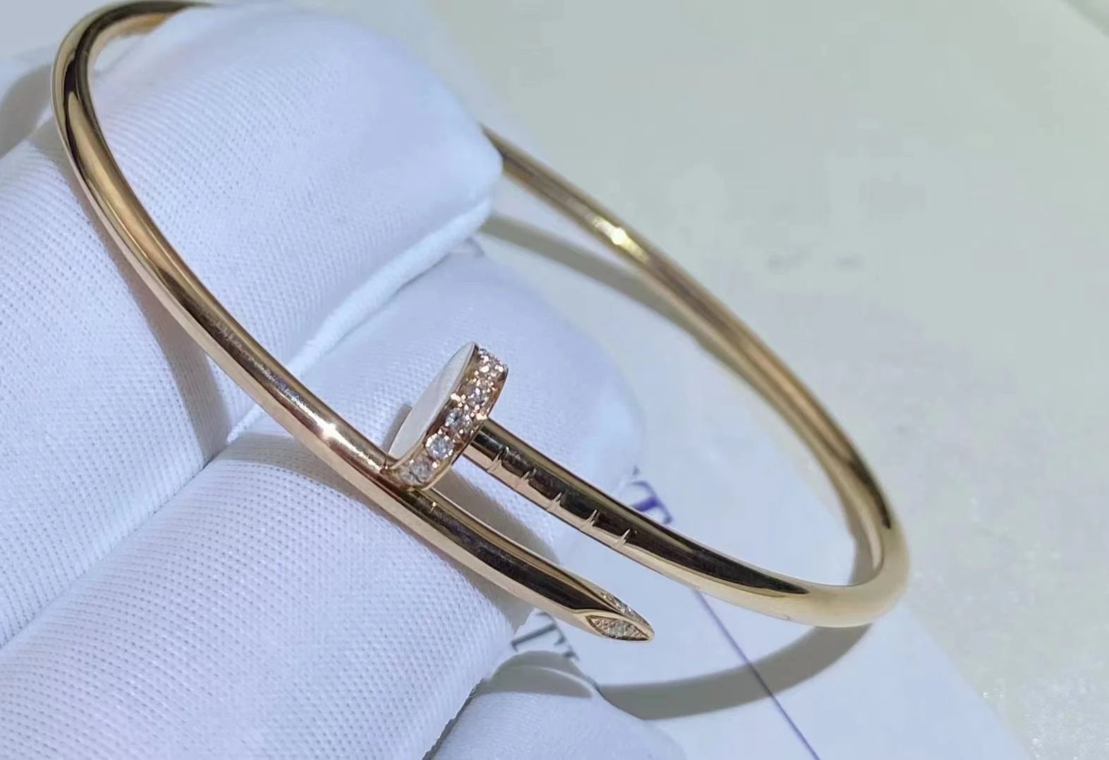 [CT]JUSTE BRACELET 2.5MM DIAMONDS