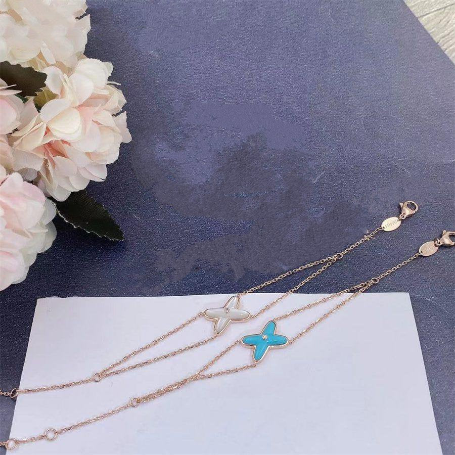 [CH]JEUX BRACELET TURQUOISE PINK GOLD 1 DIAMOND