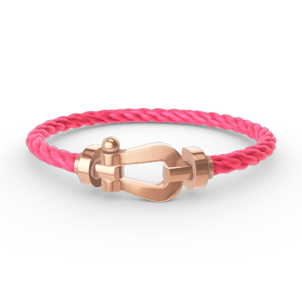[FE]FORCE LARGE HORSESHOE NO DIAMOND BRACELET ROSE GOLD