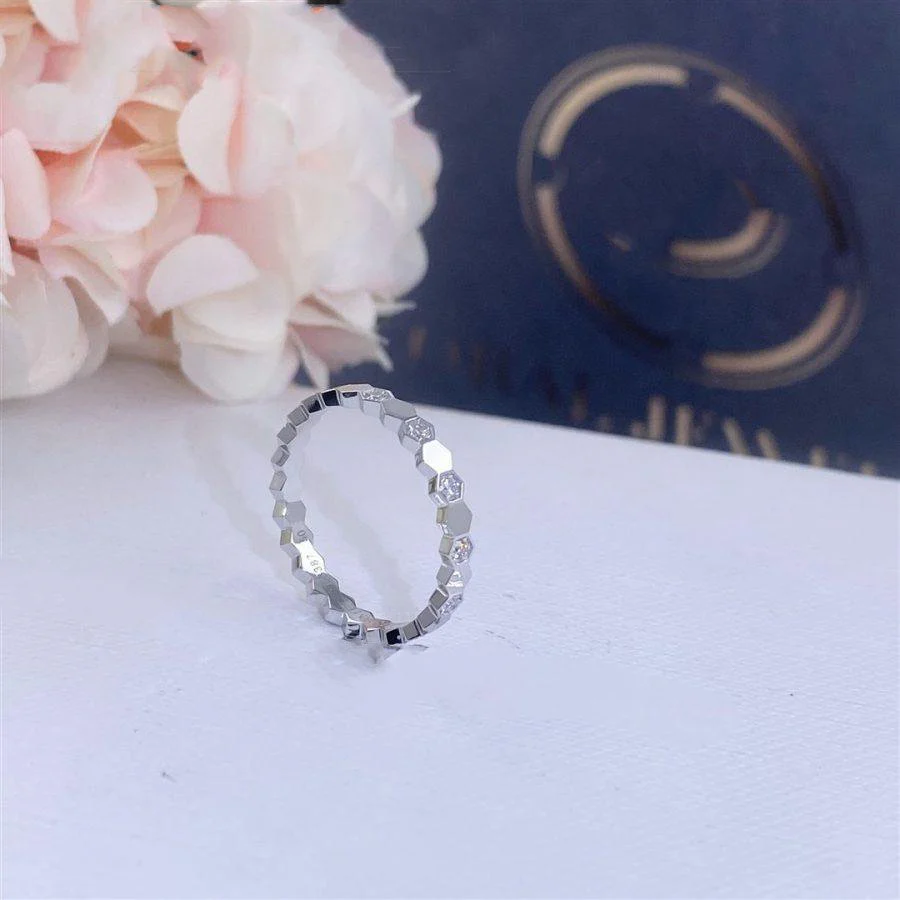[CH]BEE LOVE RING SILVER DIAMOND