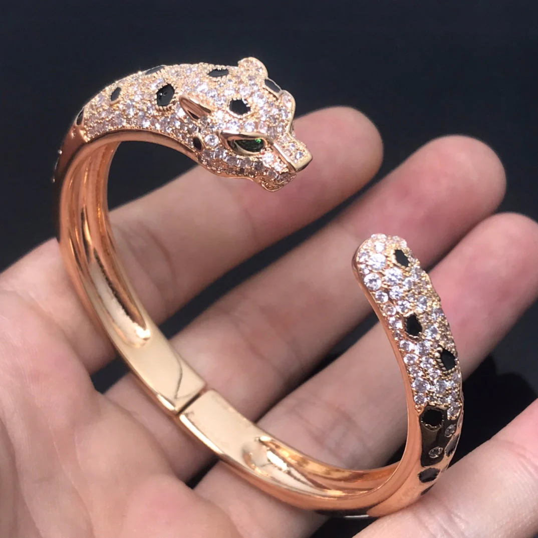 [CT]PANTHERE BIG BRACELET DIAMONDS