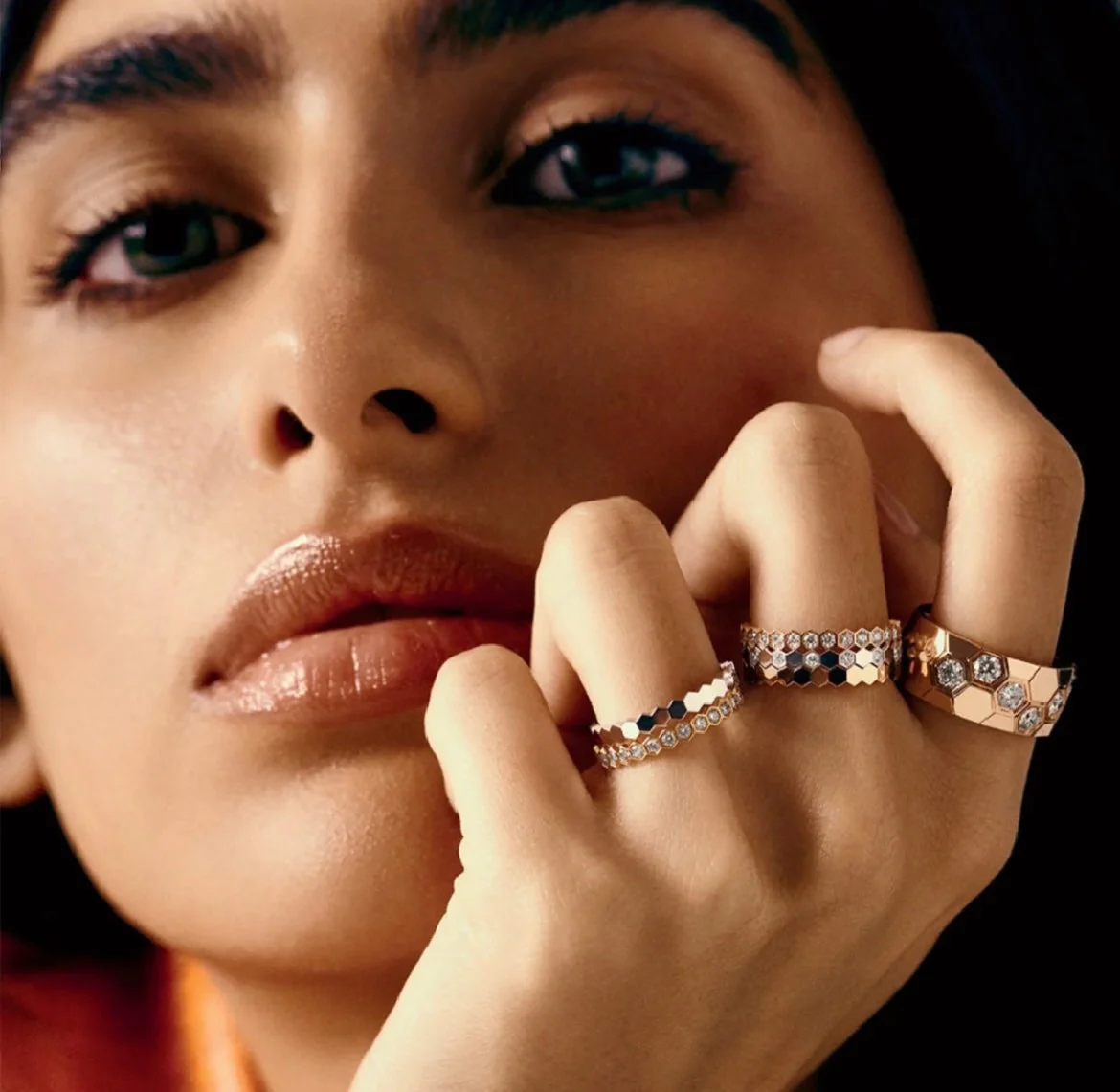 [CH]BEE LOVE DIAMOND LARGE RING