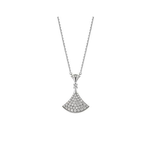 [BV]DREAM NECKLACE SILVER FULL DIAMOND