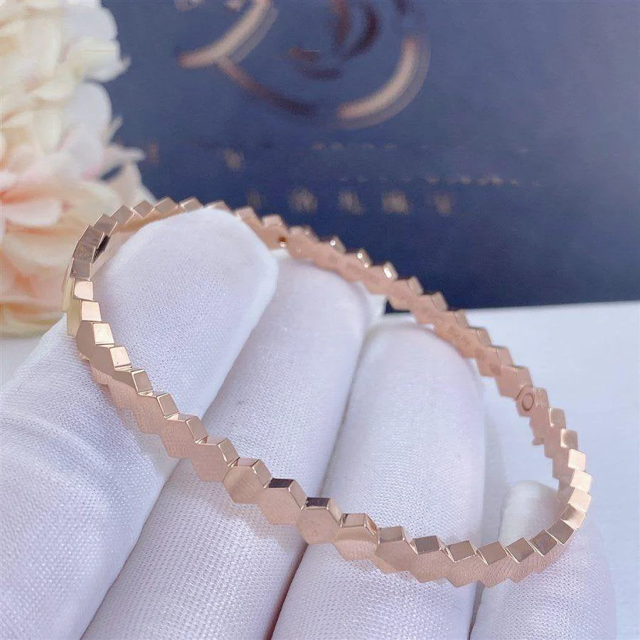 [CH]BEE LOVE PINK GOLD BRACELET