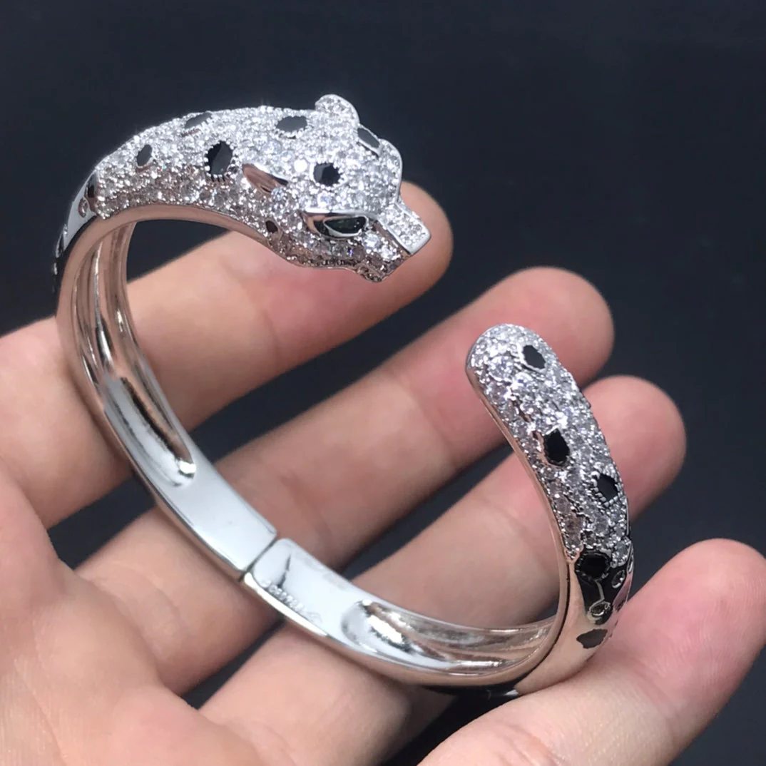 [CT]PANTHERE BIG BRACELET DIAMONDS