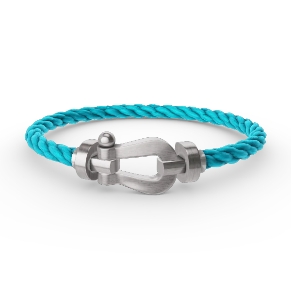 [FE]FORCE LARGE HORSESHOE NO DIAMOND BRACELET SILVER