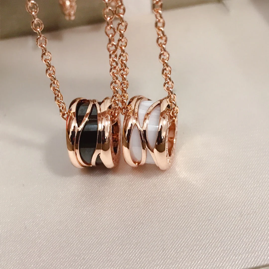 [BV]ZERO 1 FOUR BAND PINK GOLD CERAMIC