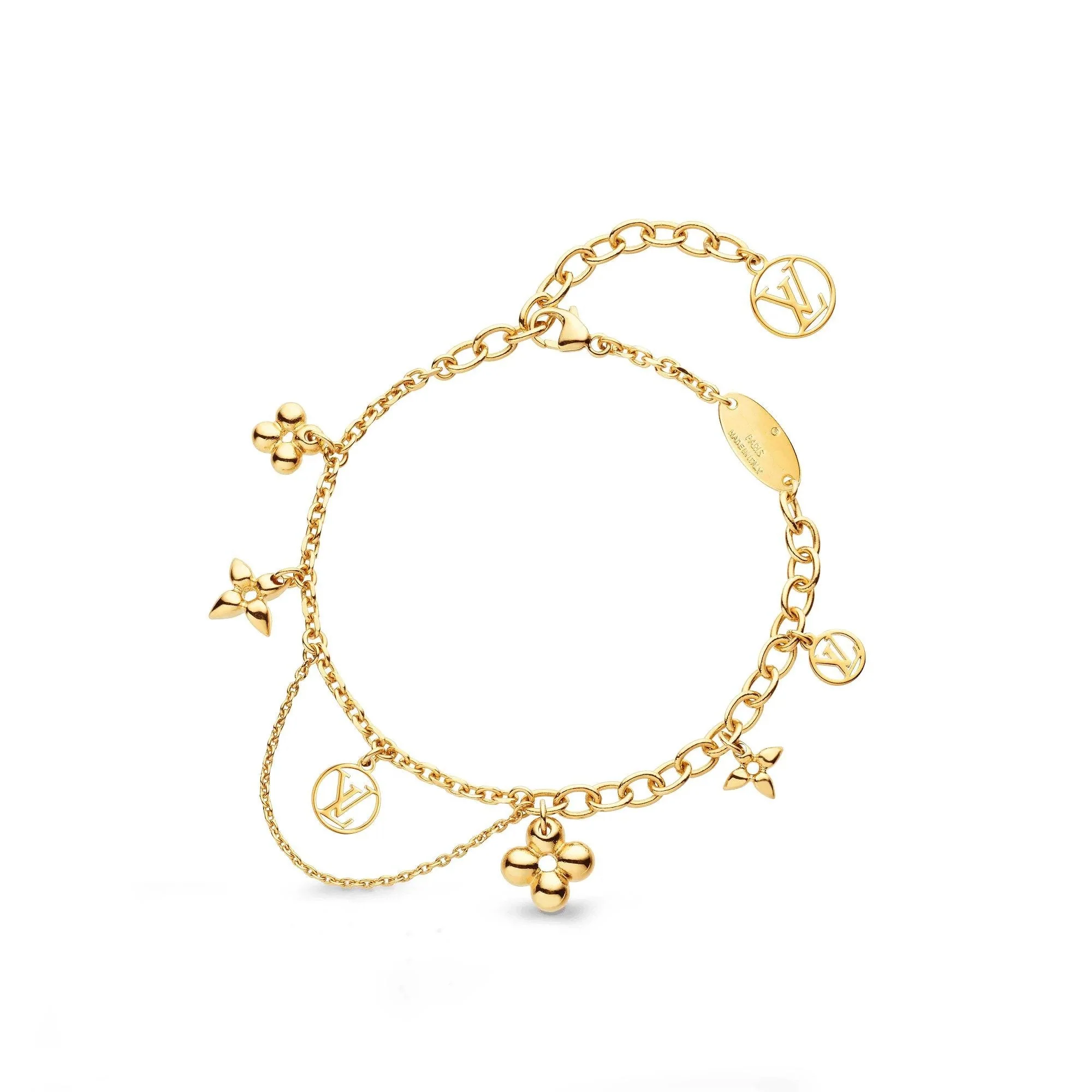 [Loui]BLOOMING PINK GOLD MOP BRACELET