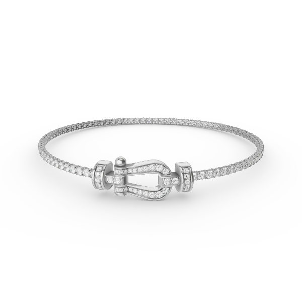 [FE]FORCE  HORSESHOE  DIAMOND TENNIS BRACELET