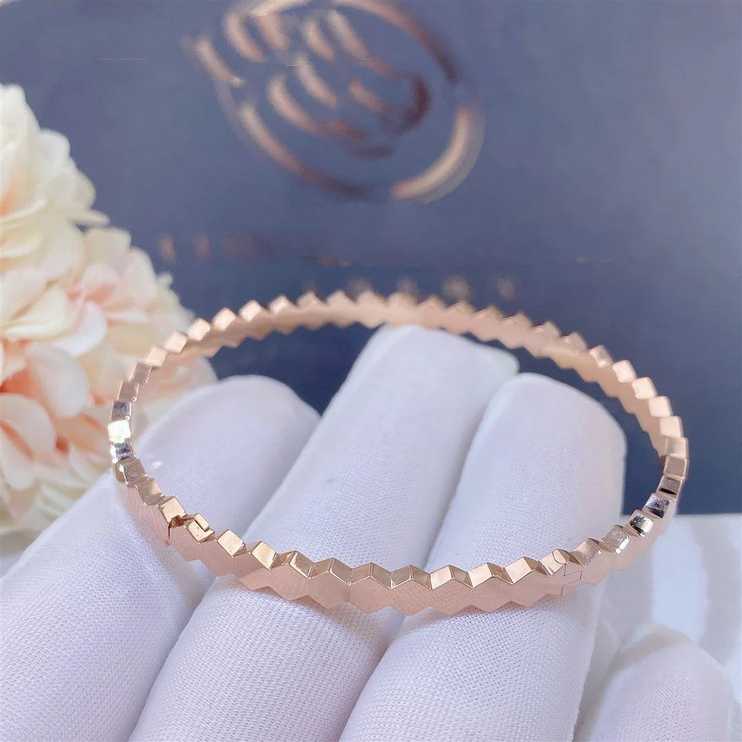 [CH]BEE LOVE PINK GOLD BRACELET