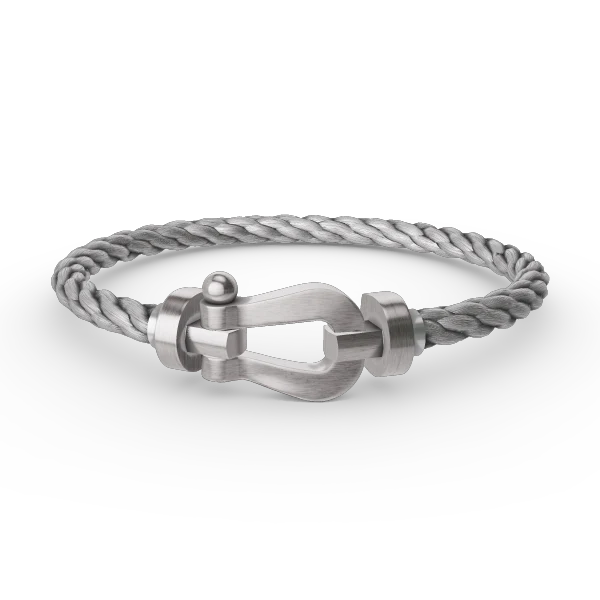 [FE]FORCE LARGE HORSESHOE NO DIAMOND BRACELET SILVER