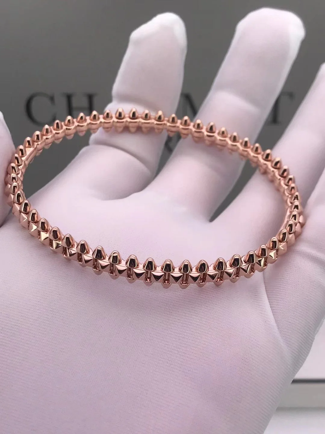 [CT]CLASH PINK GOLD BRACELET