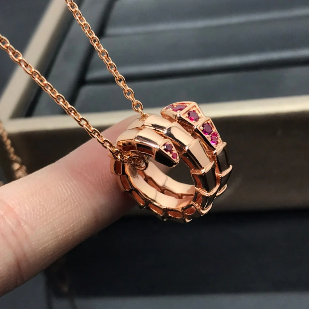 [BV]SERPENTI PEDANT NECKLACE