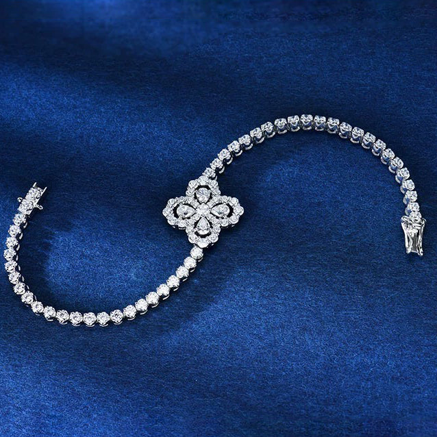 [VA]LOOP BRACELET FULL MOTIF DIAMOND 16MM