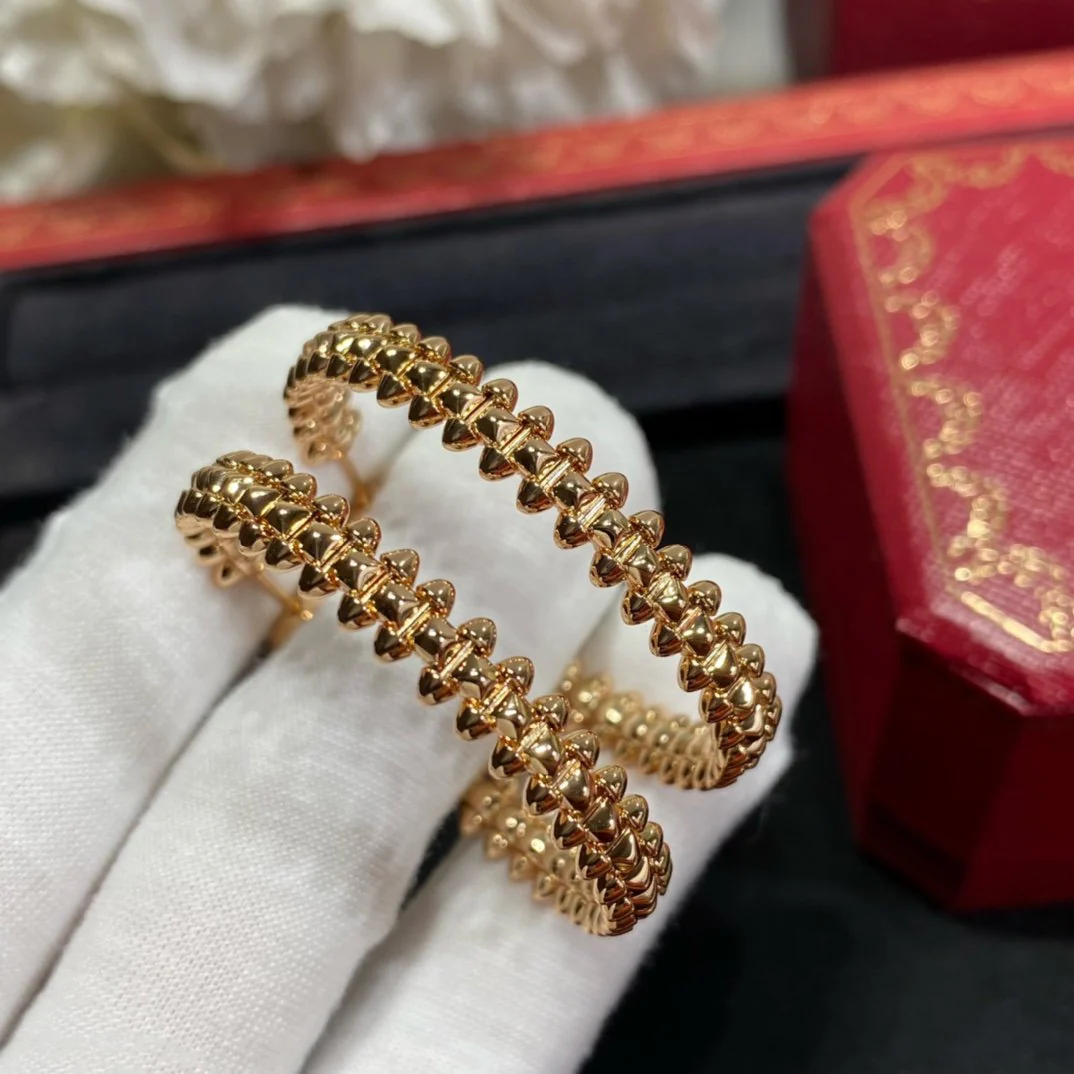 [CT]CLASH LARGE HOOP EARRINGS