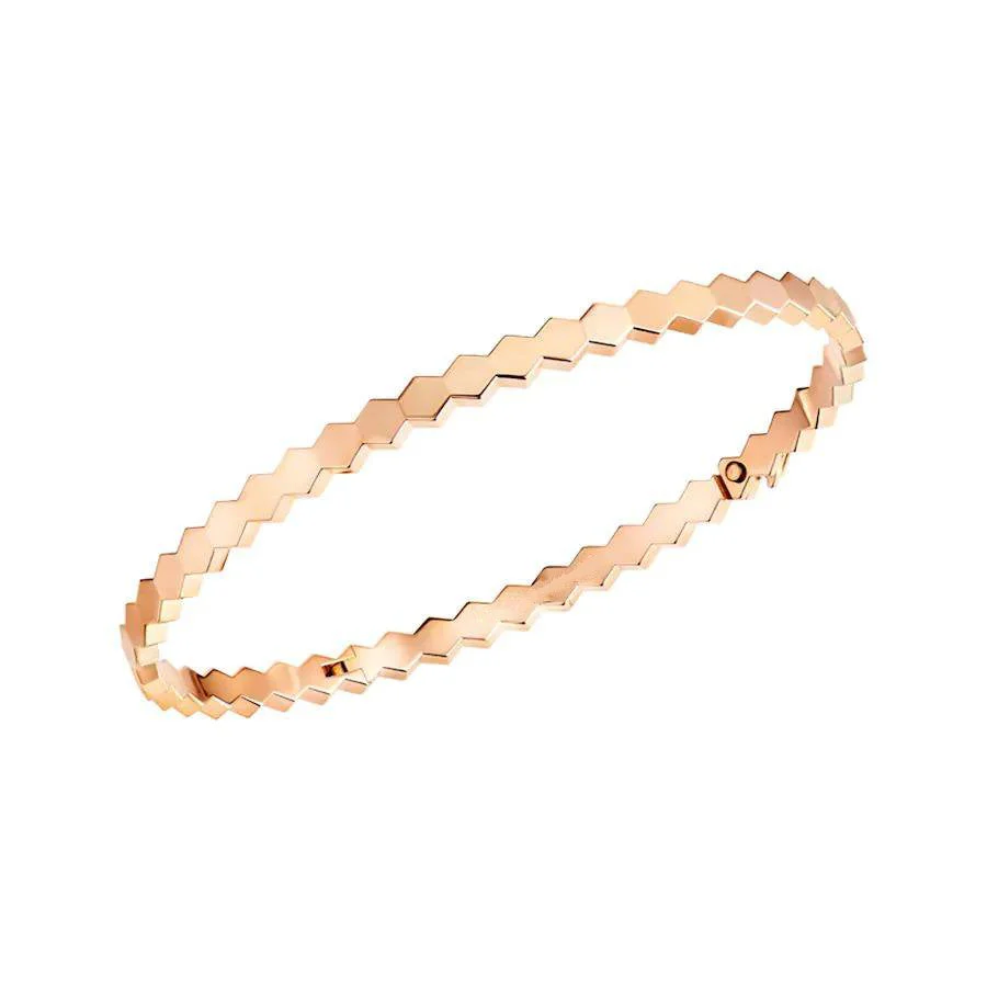 [CH]BEE LOVE PINK GOLD BRACELET