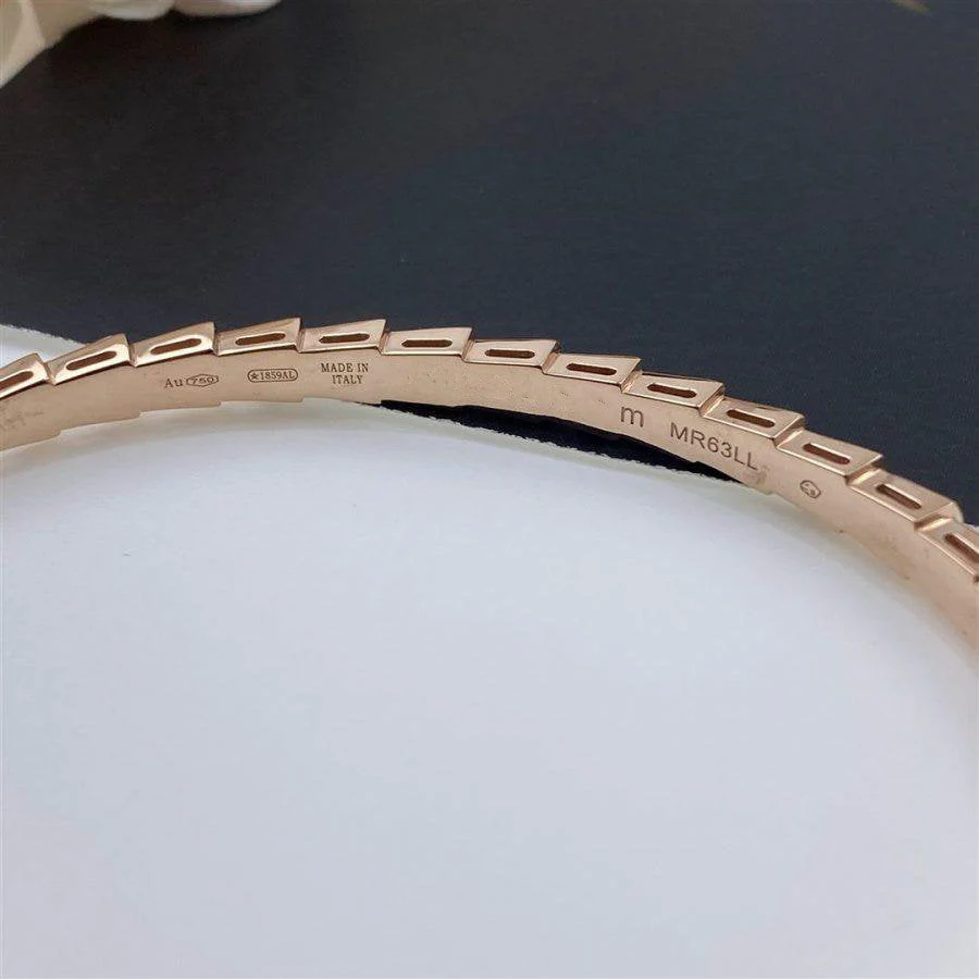 [BV]SERPENTI BRACELET PINK GOLD MOP DIAMOND