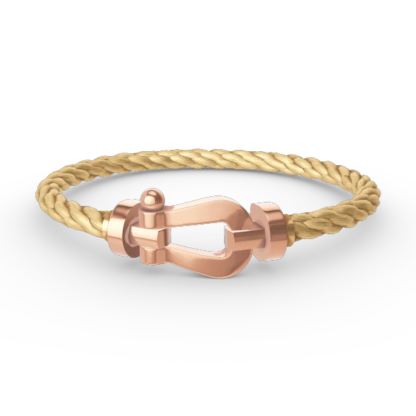 [FE]FORCE LARGE HORSESHOE NO DIAMOND BRACELET ROSE GOLD