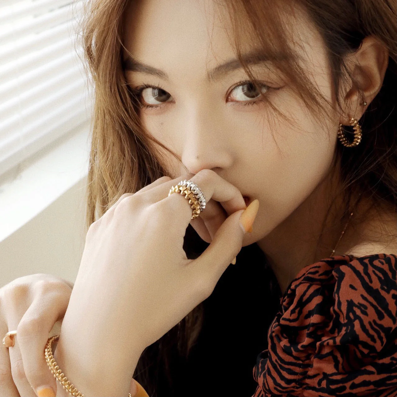 [CT]CLASH SMALL HOOP EARRINGS