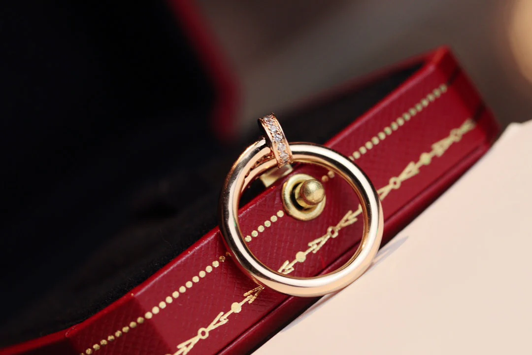 [CT]JUSTE RING 2.65MM PINK GOLD DIAMOND