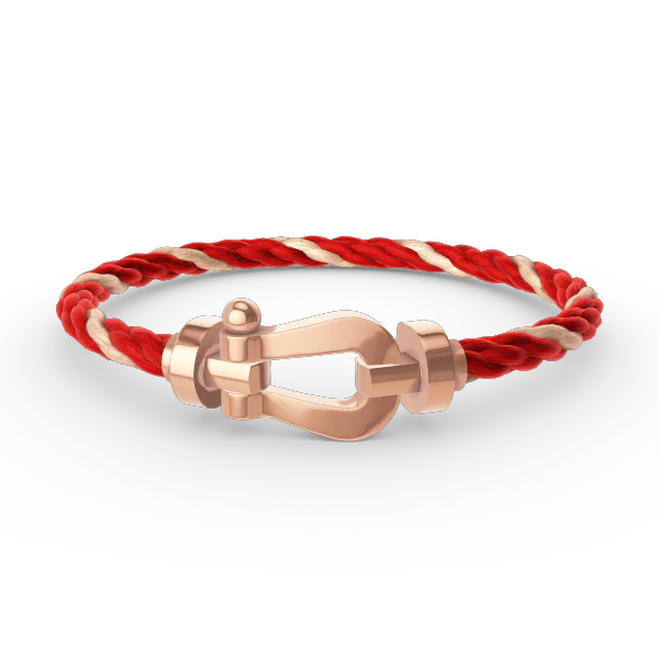 [FE]FORCE LARGE HORSESHOE NO DIAMOND BRACELET ROSE GOLD