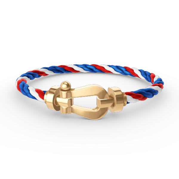 [FE]FORCE LARGE HORSESHOE NO DIAMOND BRACELET GOLD