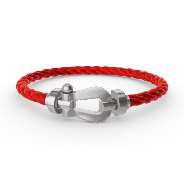 [FE]FORCE LARGE HORSESHOE NO DIAMOND BRACELET SILVER