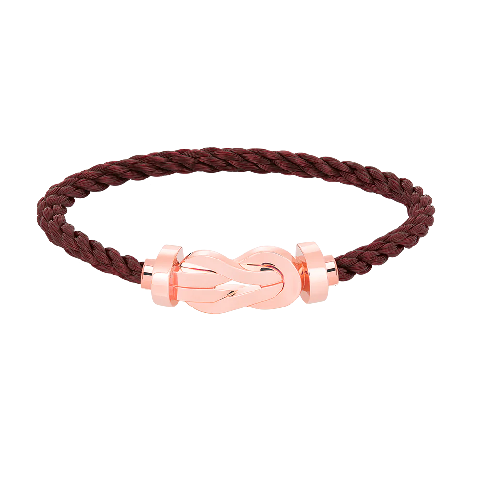 [FE]CHANCE LARGE 8 FIGURE BUCKLE NO DIAMOND BRACELET ROSE GOLD