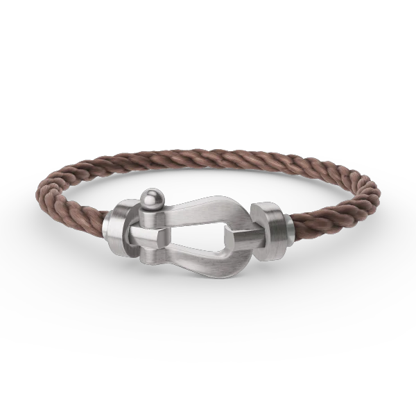 [FE]FORCE LARGE HORSESHOE NO DIAMOND BRACELET SILVER