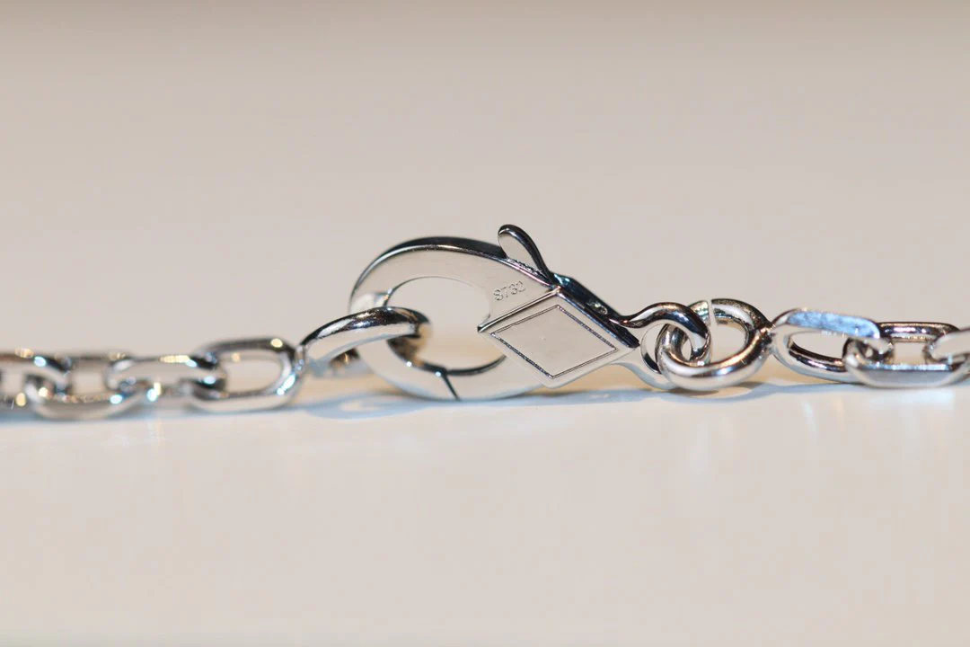 [VA]CLOVER 20 MOTIFS ONYX DIAMOND SILVER