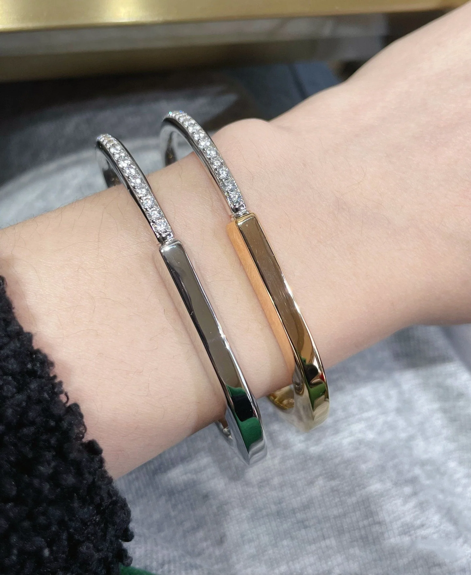 [TF]LOCK BRACELET DIAMOND