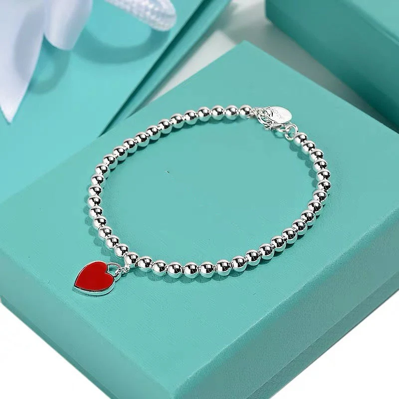 [TF]MINI HEART BRACELET SILVER