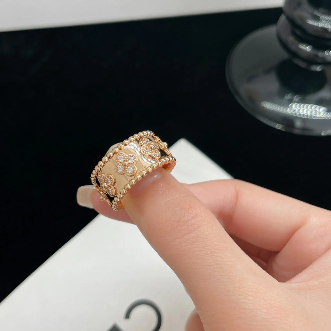 [VA]PERLEE DIAMOND LARGE RING