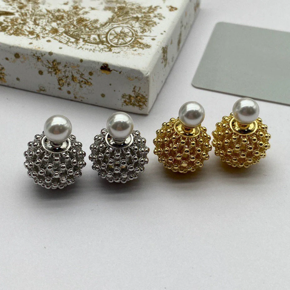 [CD] TRIBALES PEARL EARRINGS