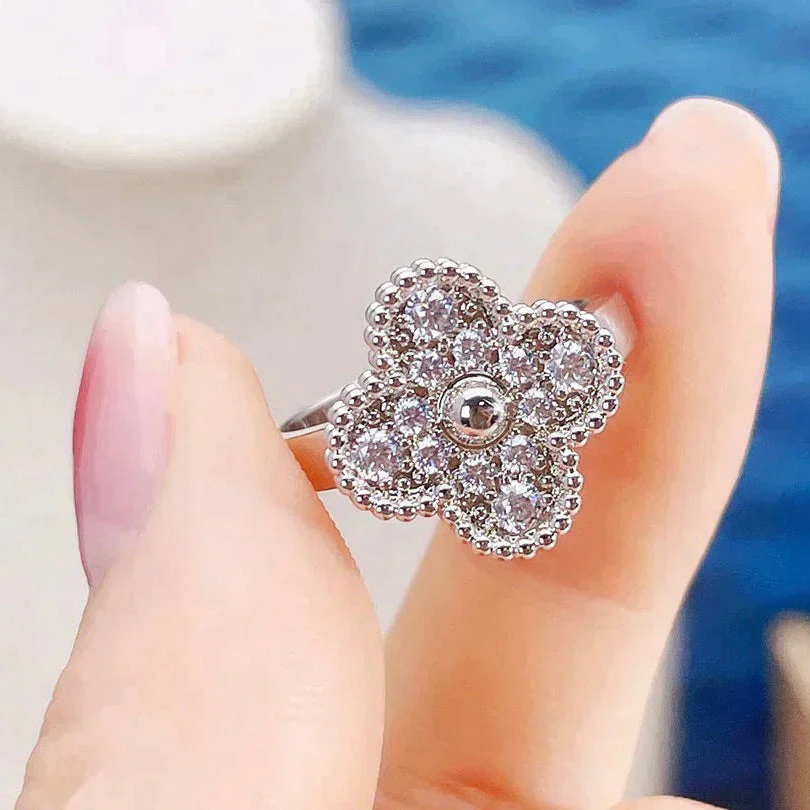 [VA]CLOVER DIAMOND RING