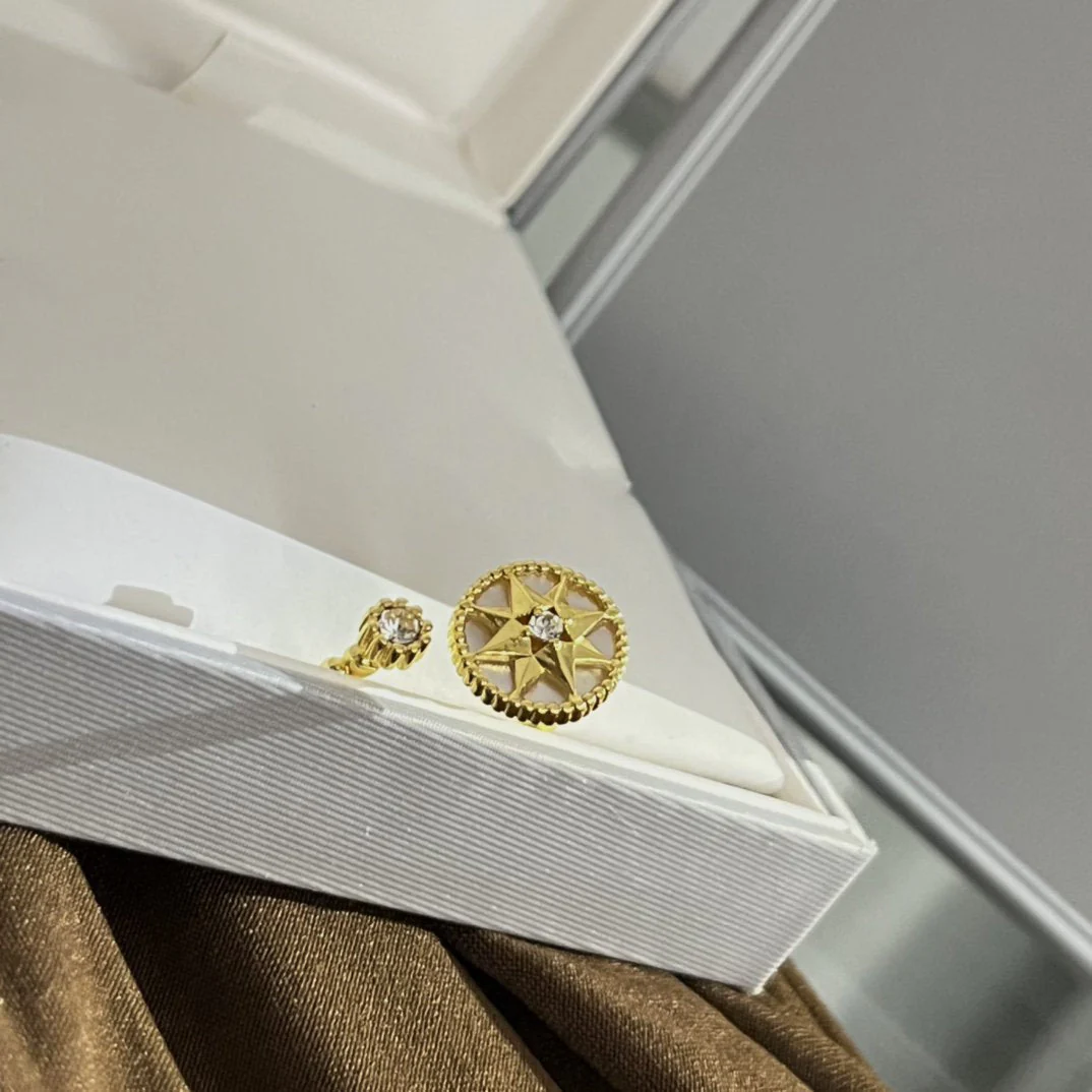 [CD]ROSE DES VENTS RING GOLD DIAMOND