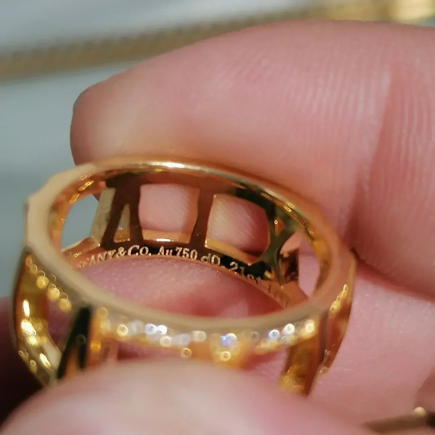 [TF]ATLAS LARGE OPEN DIAMOND RING