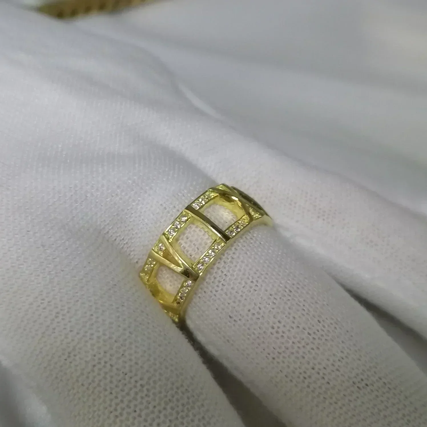 [TF]ATLAS LARGE OPEN DIAMOND RING