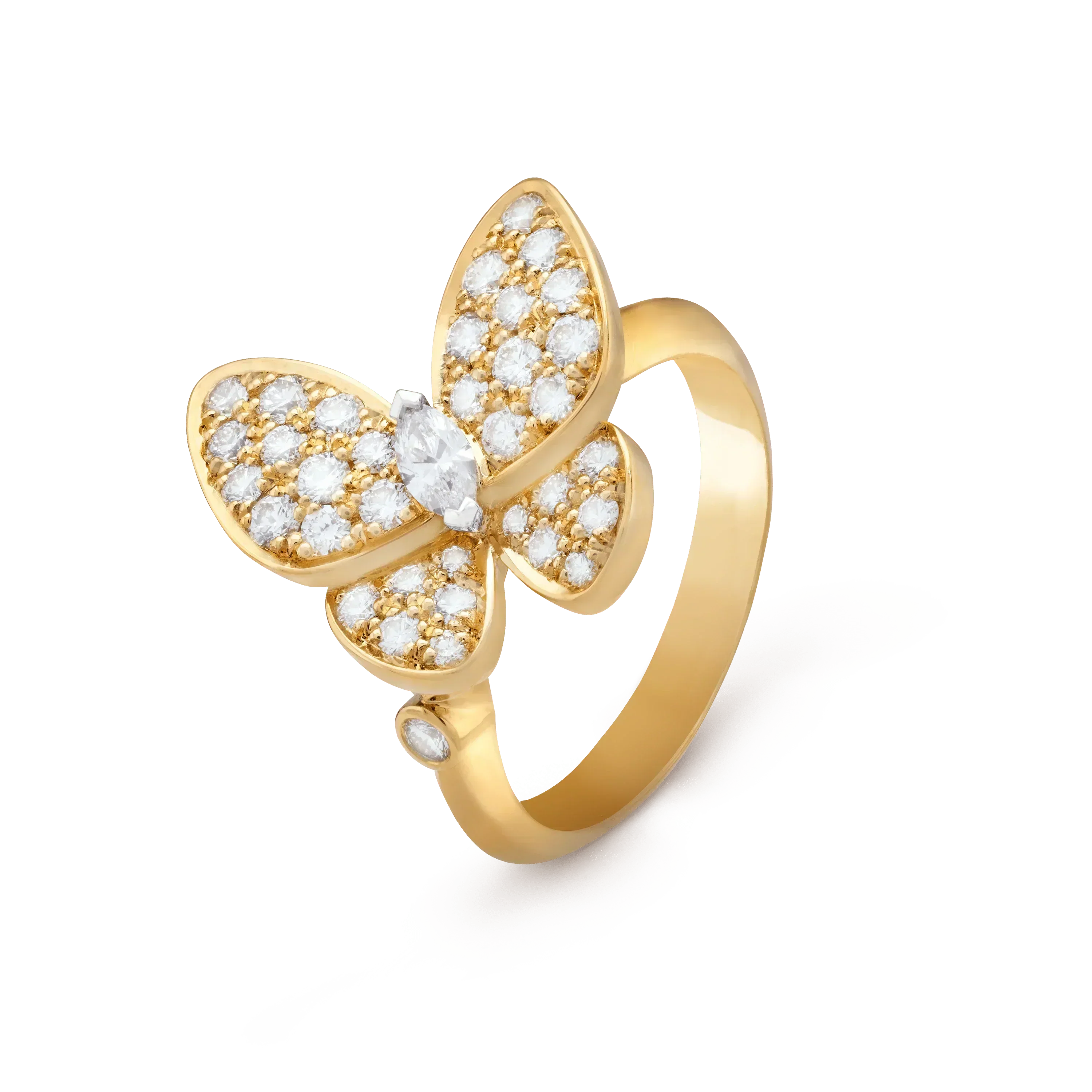 [VA]BUTTERFLY DIAMOND RING