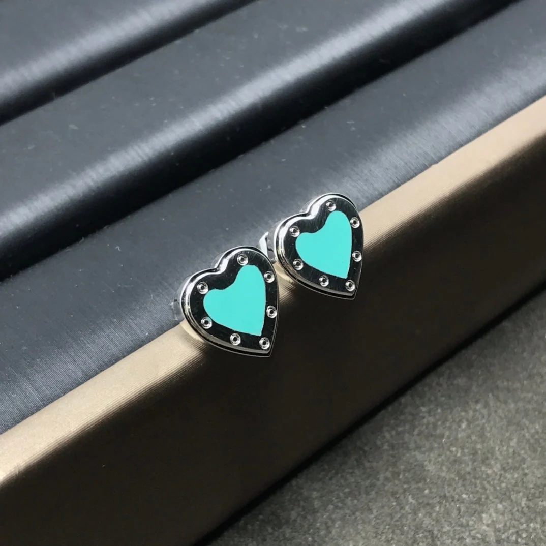[TF]HEART STUD SILVER EARRINGS