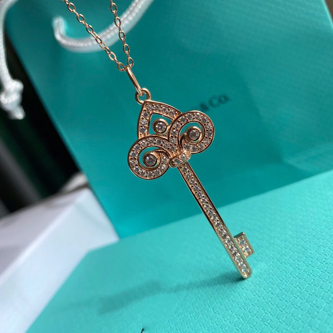 [TF]KEY NECKLACE DIAMOND