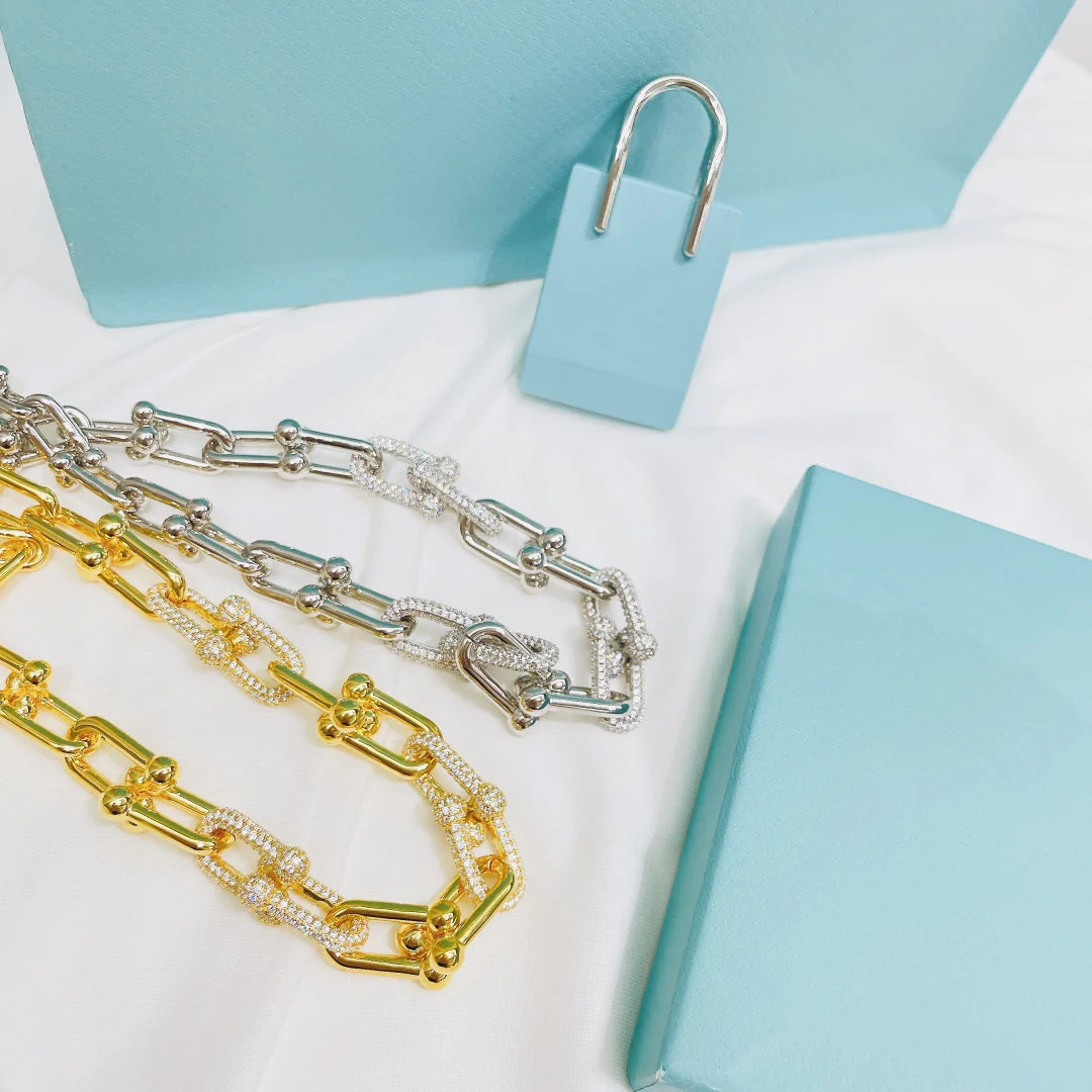 [TF]HARDWEAR NECKLACE DIAMOND PAVED