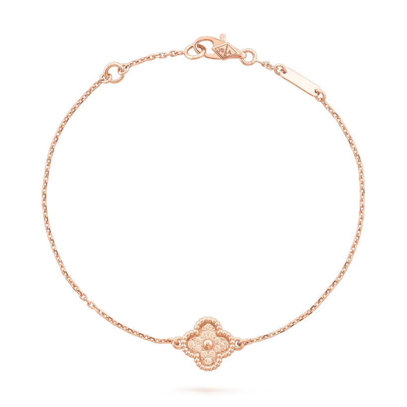 [VA]CLOVER SINGLE FLOWER BRACELET