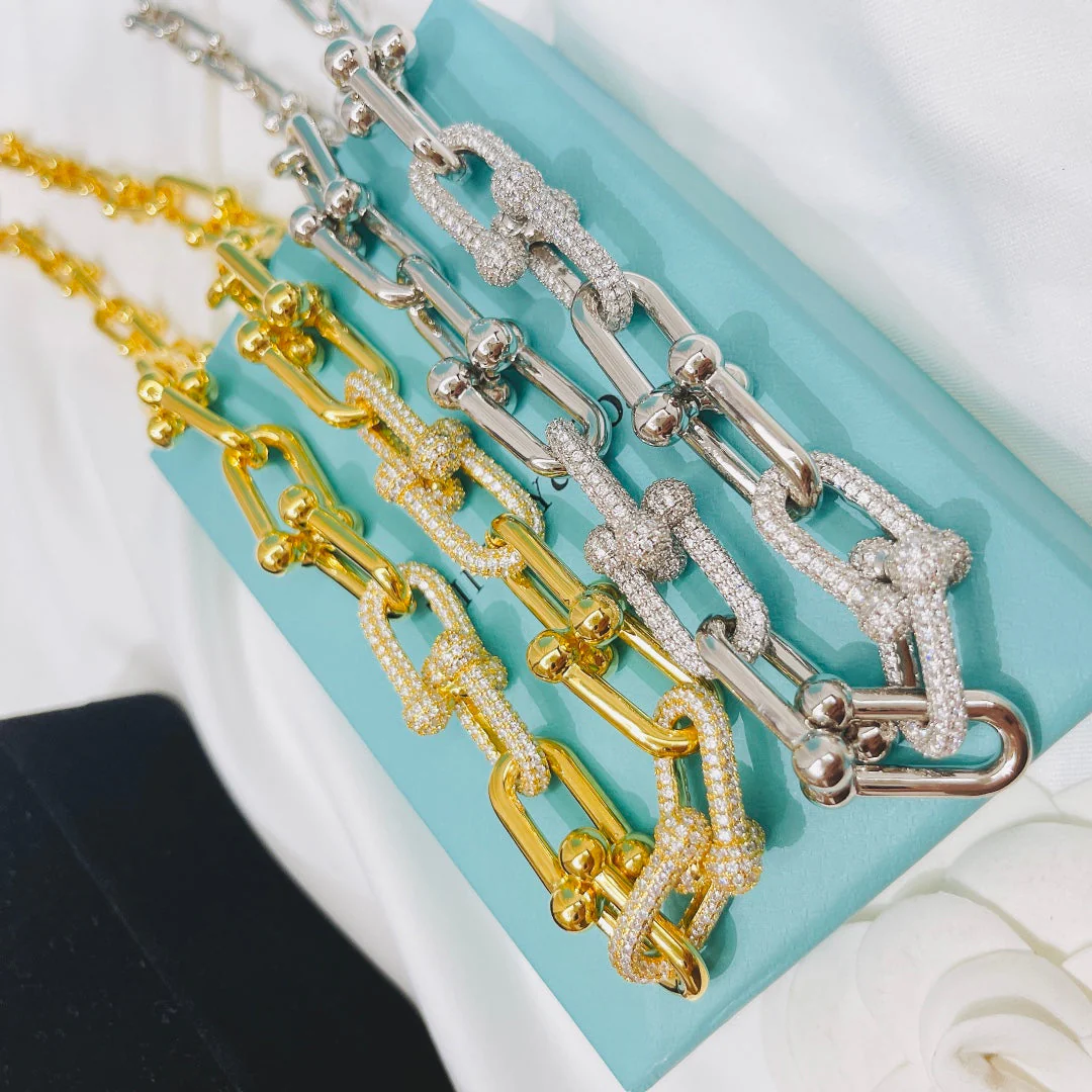 [TF]HARDWEAR NECKLACE DIAMOND PAVED